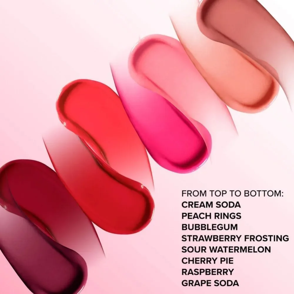 Too Faced Kissing Juicy Tint Lip Balm Peach Rings peachy nude